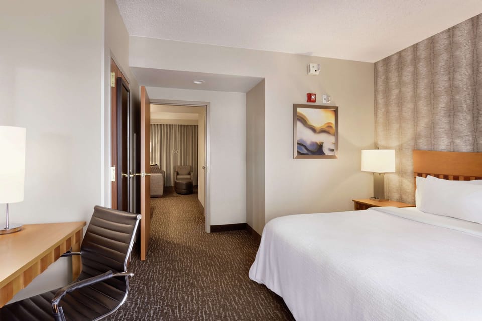 In-room safe, desk, iron/ironing board, free cribs/infant beds