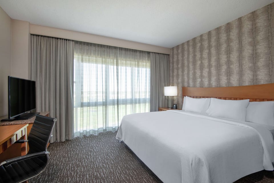 In-room safe, desk, iron/ironing board, free cribs/infant beds