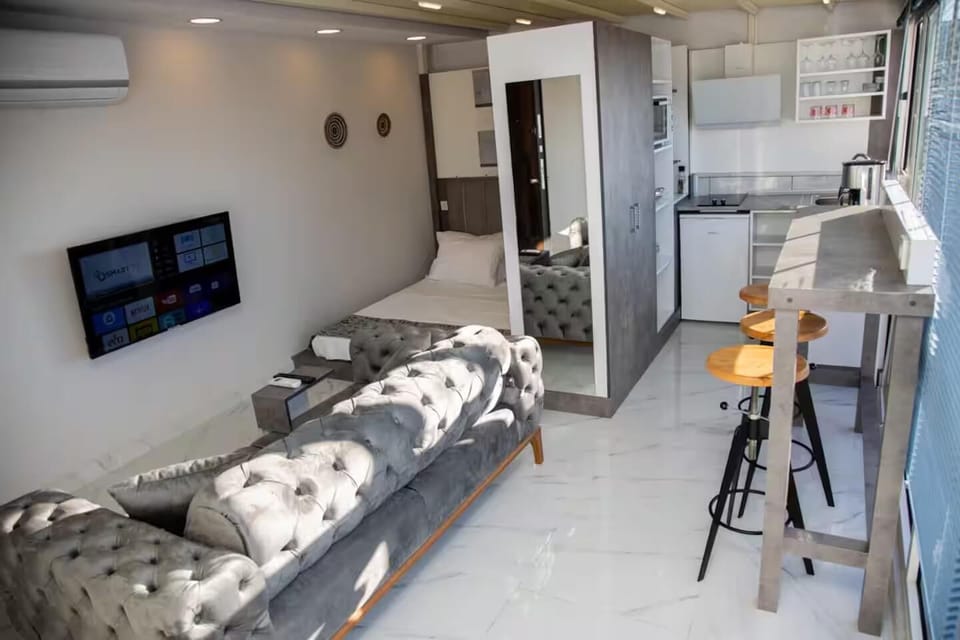 Basic Studio Suite | In-room safe, blackout drapes, iron/ironing board, free WiFi