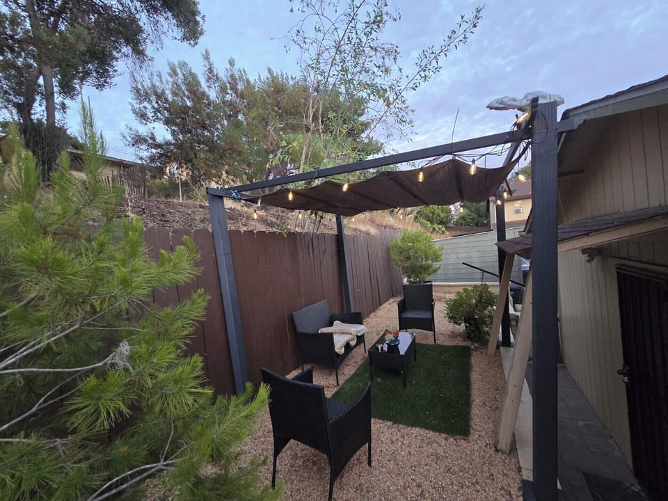 Sit and enjoy the Patio
 
