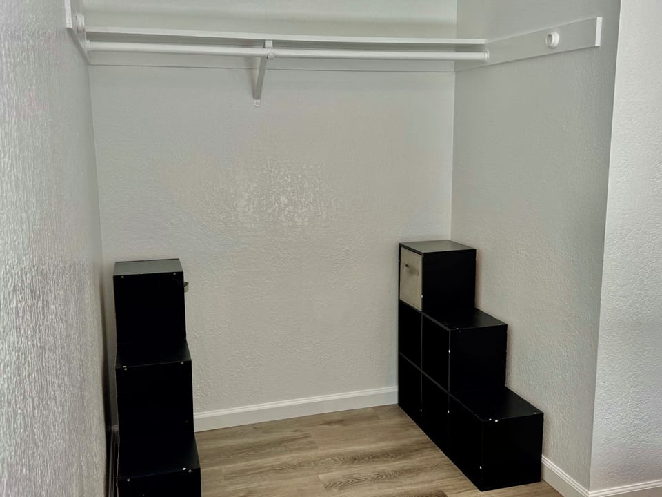 Closet setup