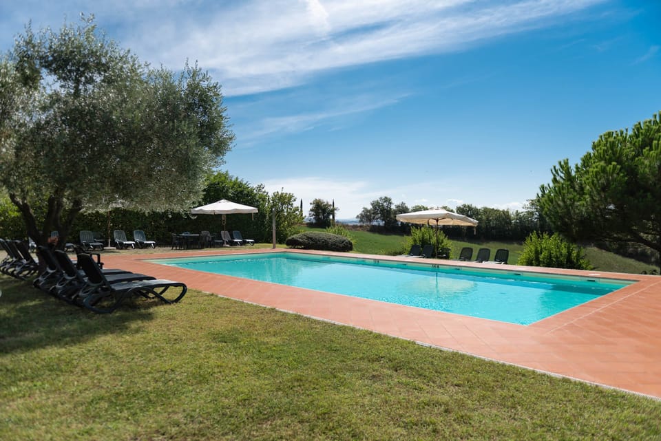 Swimming pool share with some of the other guests of the Estate, about 80 meter far from the Villa