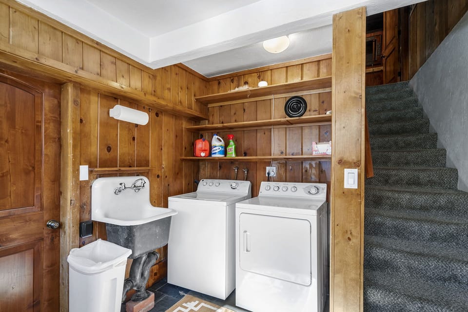 Full size laundry room - downstairs