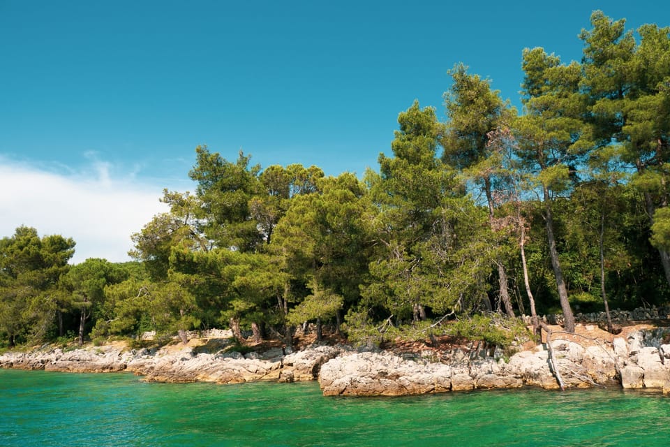 Wild beaches on the island of Krk