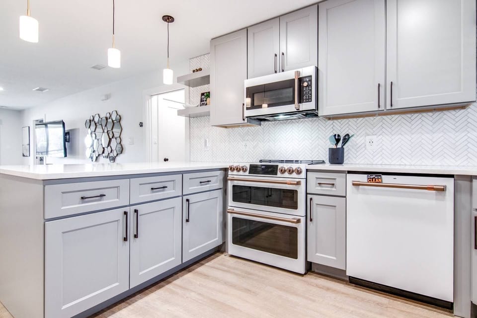 Enjoy making something special for dinner with the new Cafe appliances!