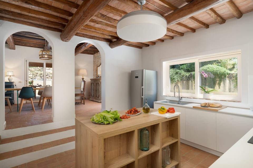 Exclusive Villa | Private kitchen | Full-size fridge, oven, stovetop, dishwasher