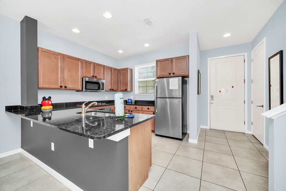 Large open kitchen