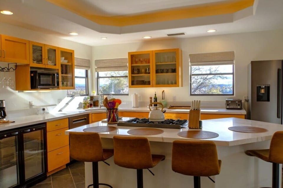 New appliances and drink cooler (on the left)