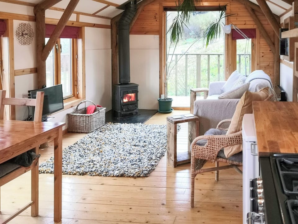 Open plan living space | The Sheiling Skye, Totaig, near Dunvegan