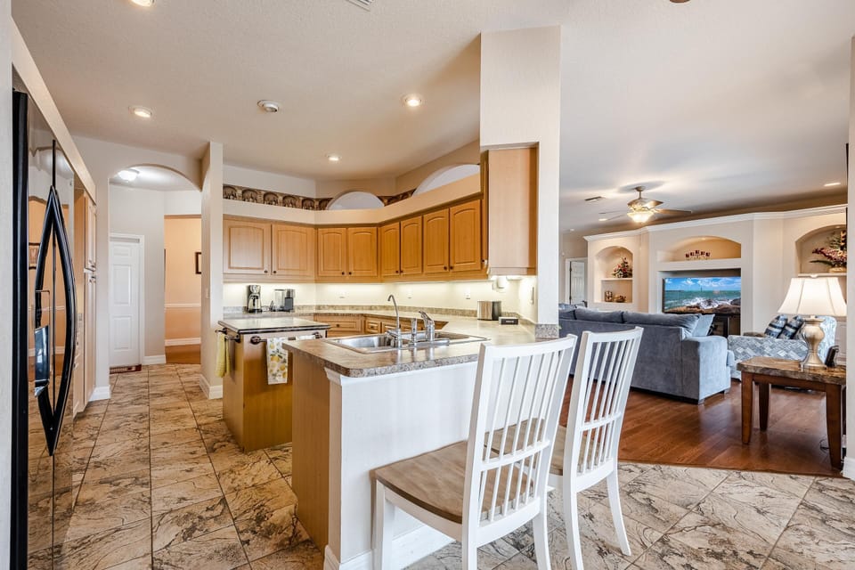Vacation rental with full kitchen