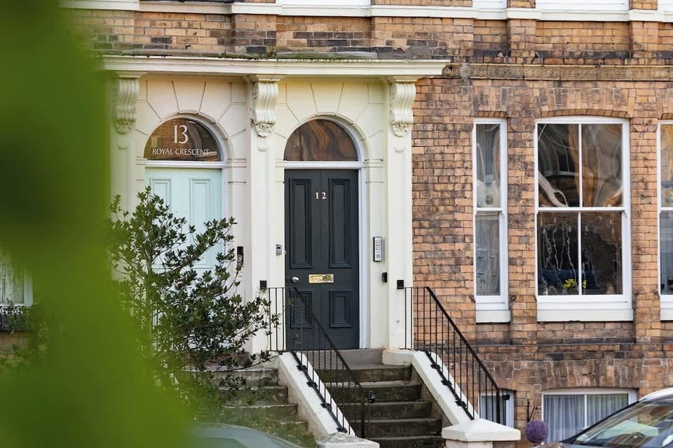 Exterior -Traditional exterior in a quiet setting. Quiet communal entrance.