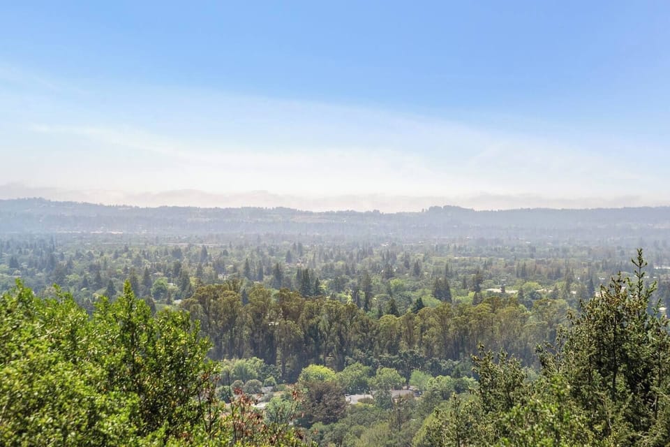 The view of Santa Rosa from Titan.