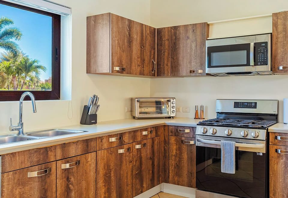 Embrace your inner chef in our stylish and functional kitchen space.