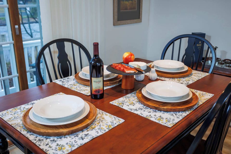Enjoy dining in after a day of exploring Door County!