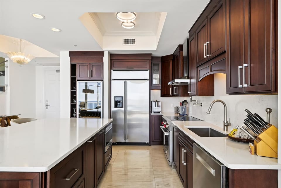 Main level kitchen