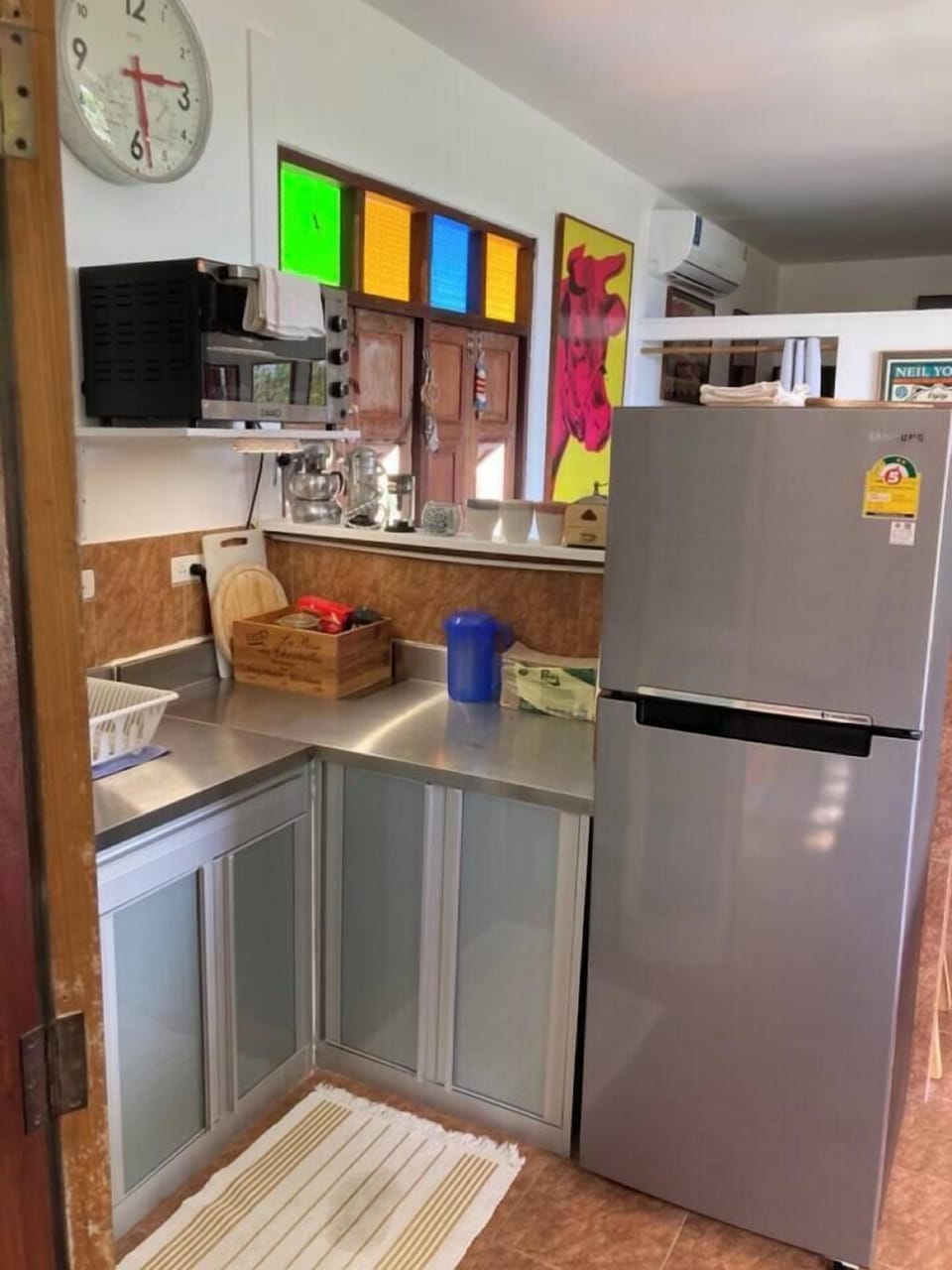Big fridge with separate freezer