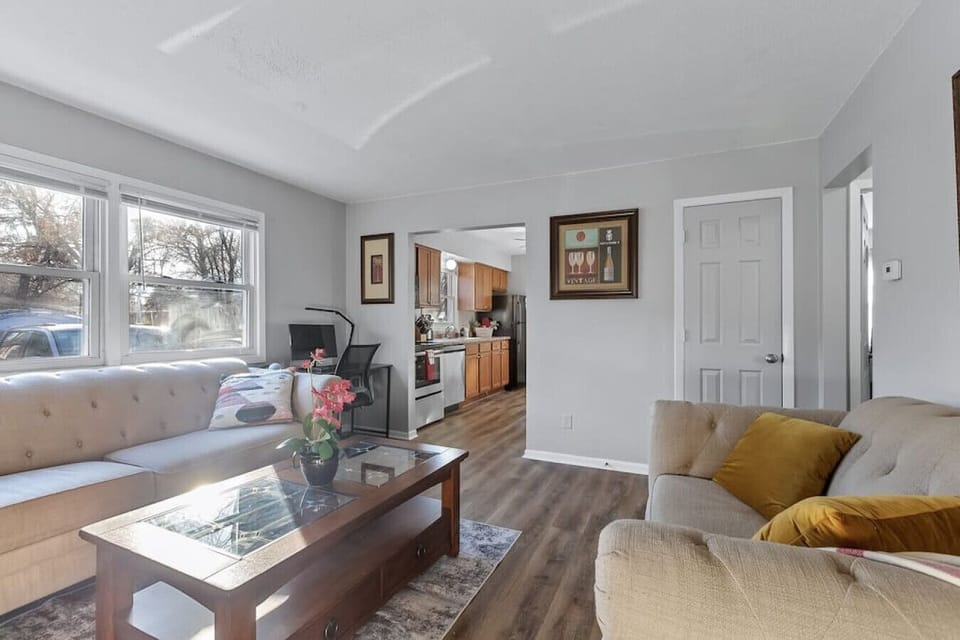 Living Room View 2 - inviting space as you walk into the apartment