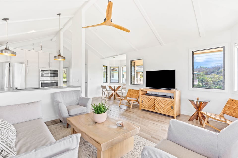 Light and airy modern living