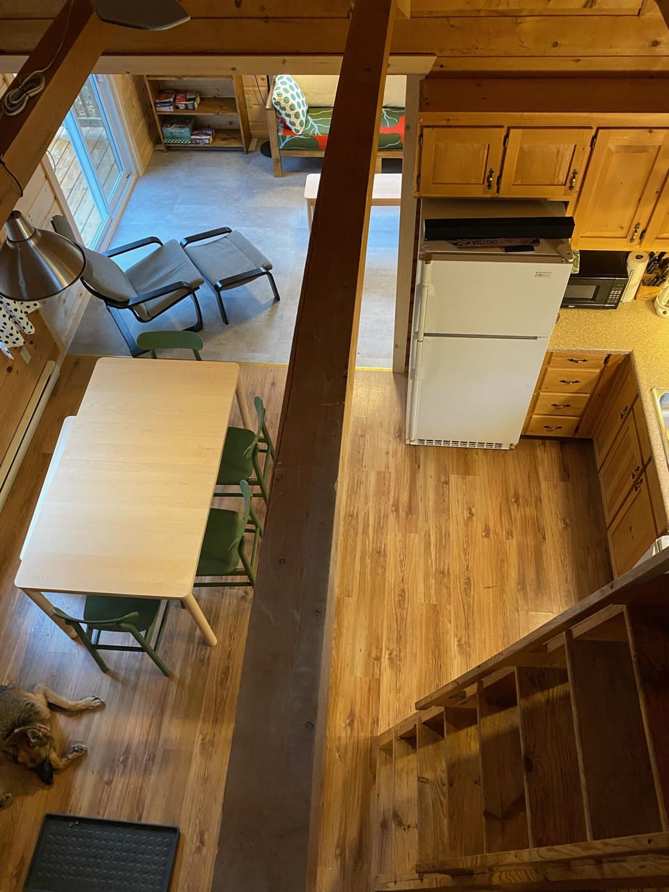 View from the loft