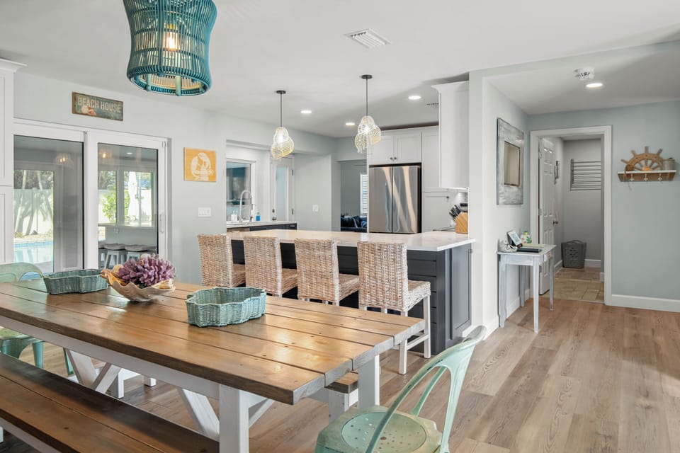 Open concept kitchen, renovated December 2024