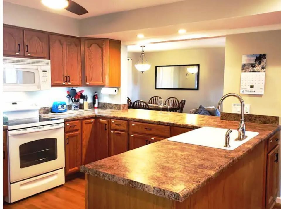 Well stocked kitchen