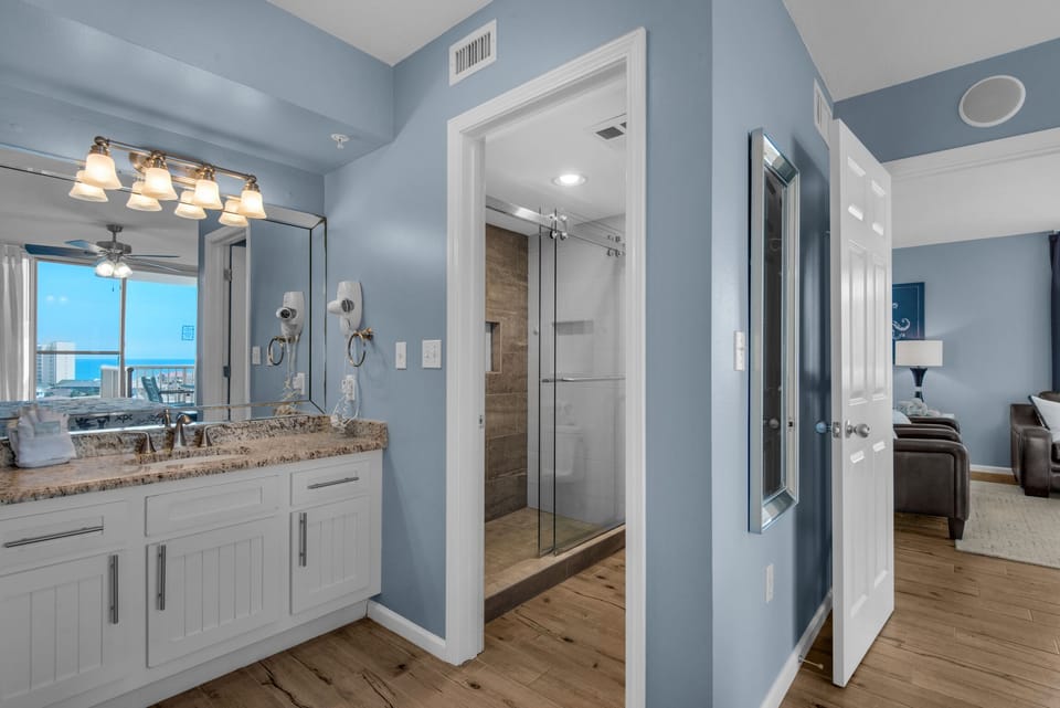 Master bathroom