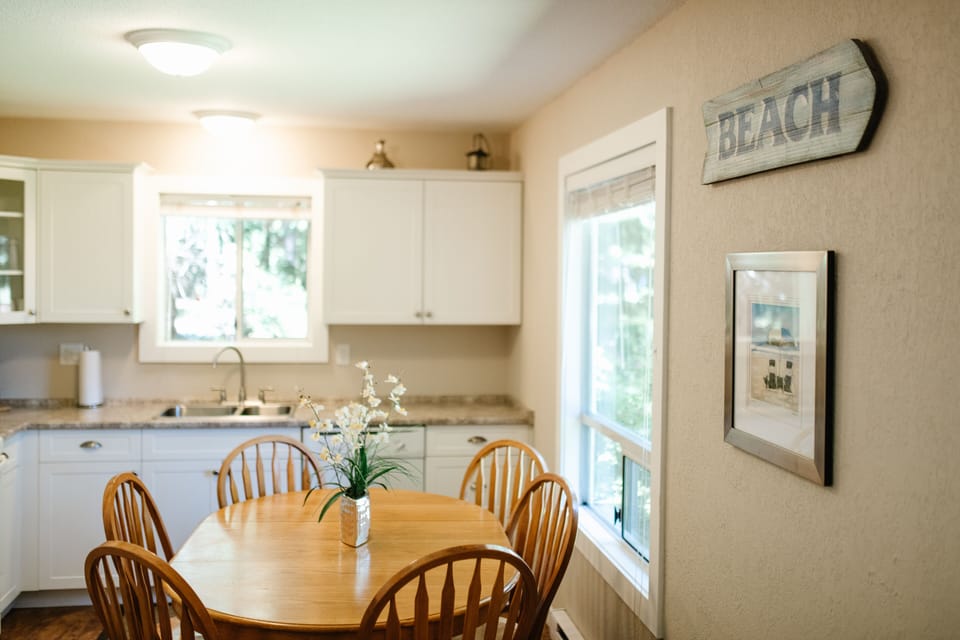 Forest Cottage | Individually decorated, individually furnished, blackout drapes