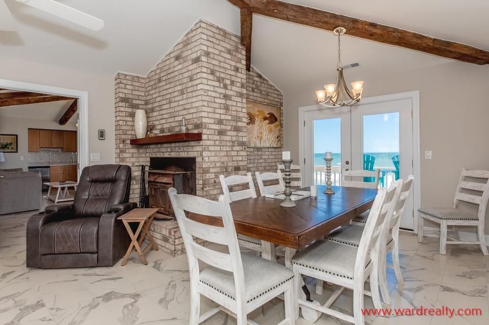 Dining Area in Den