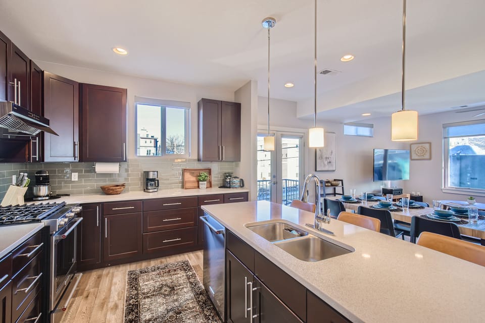Kitchen (2nd Floor) - Modern and Open Concept