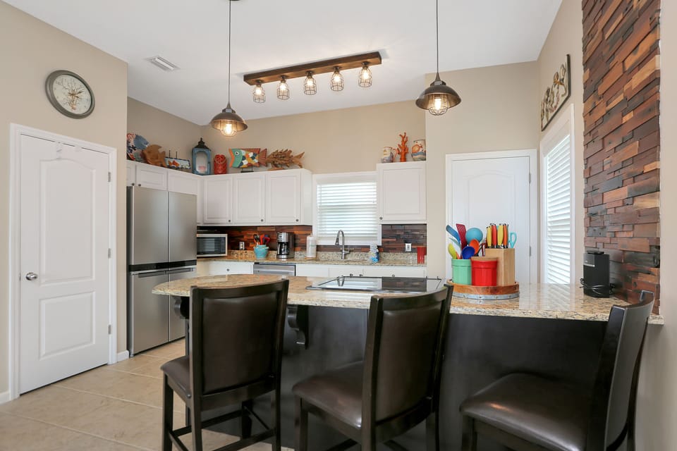 Kitchen with Bar Seating