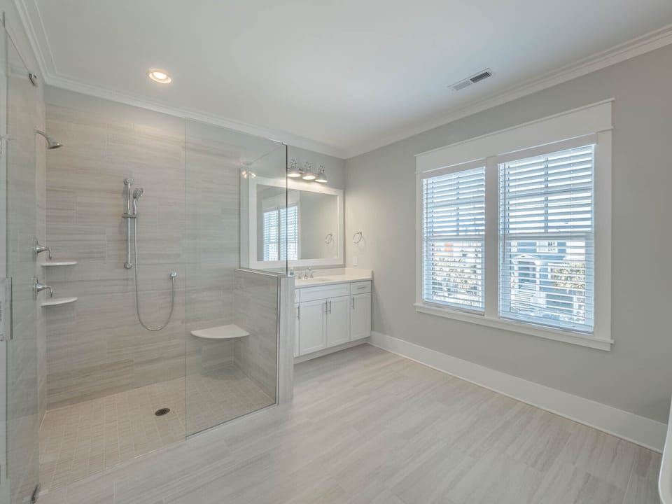 Primary Bathroom - Large Walk-In Shower