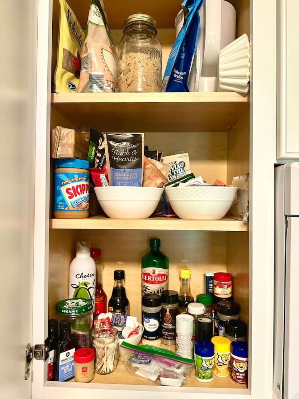 Oils, spices and a few basics