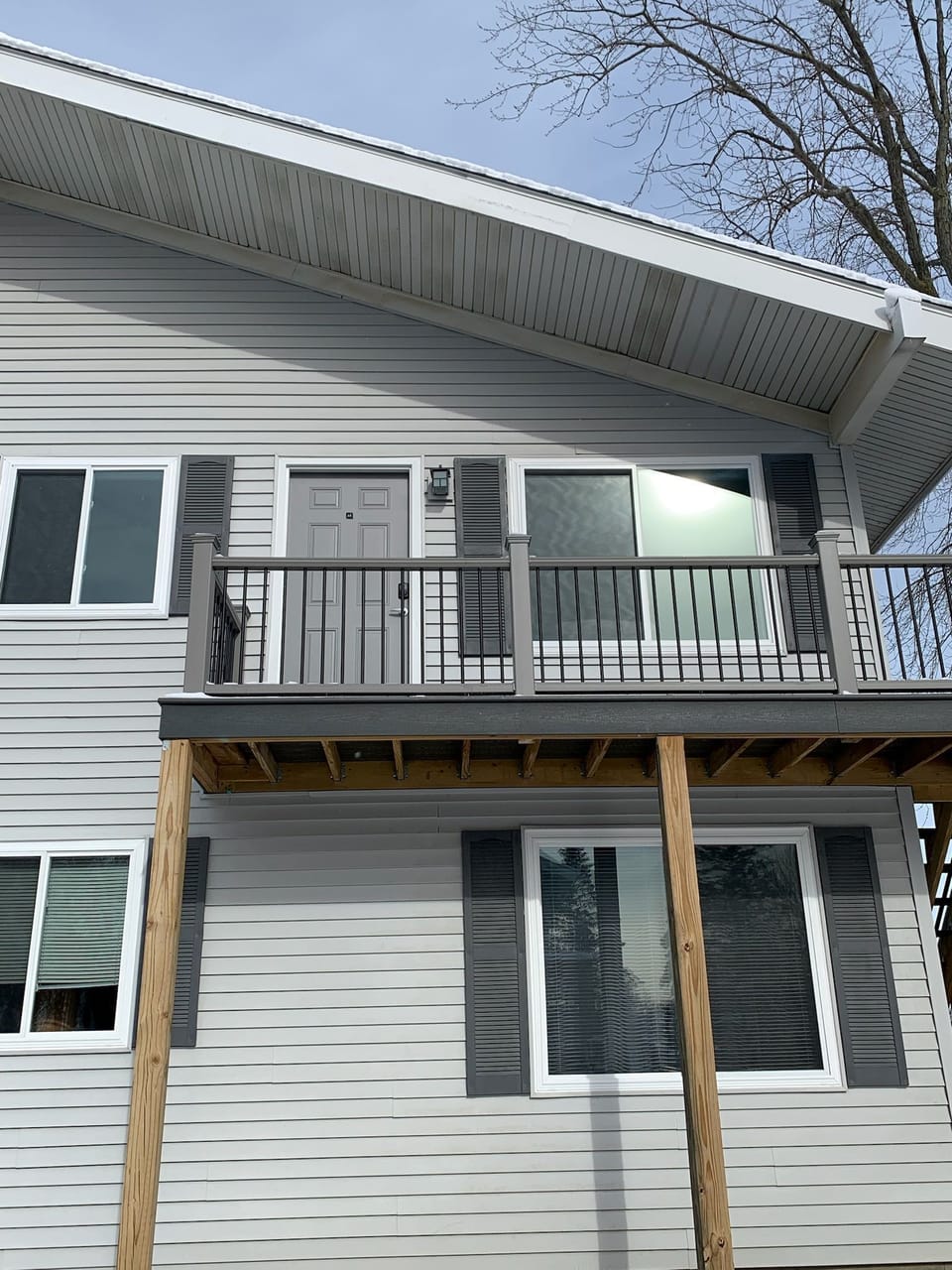 Unit is located on the second floor.