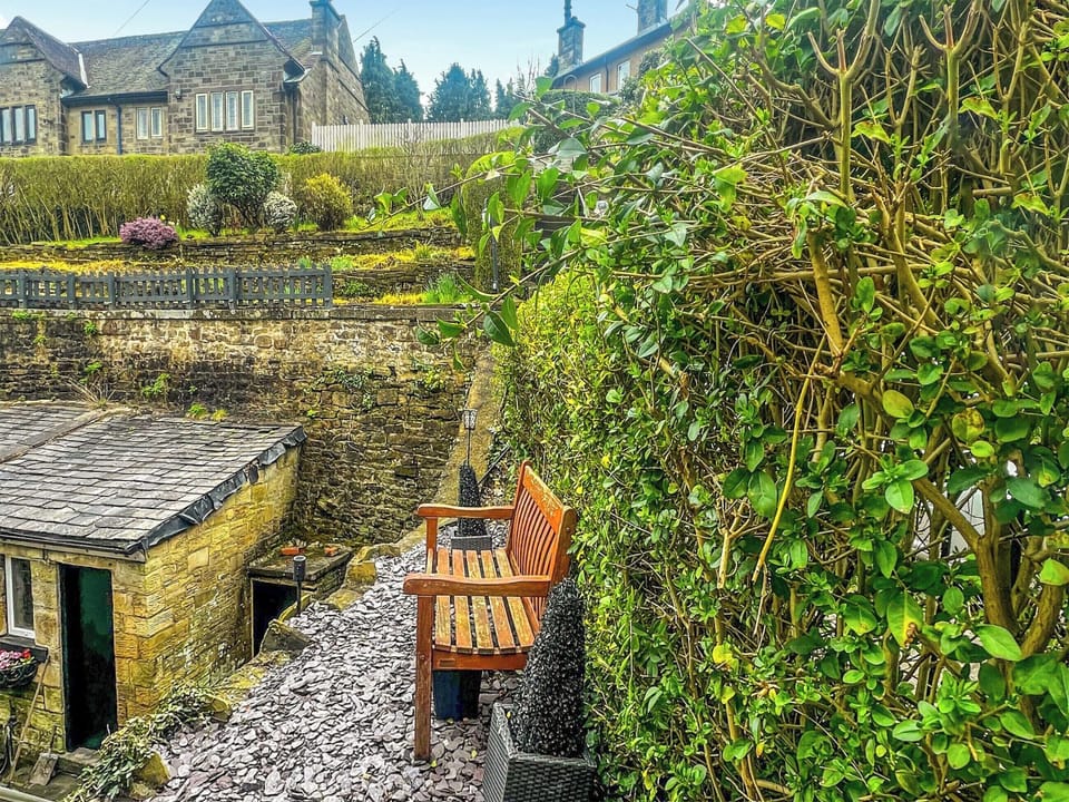 Outdoor area | The Lodge, Utley, near Haworth
