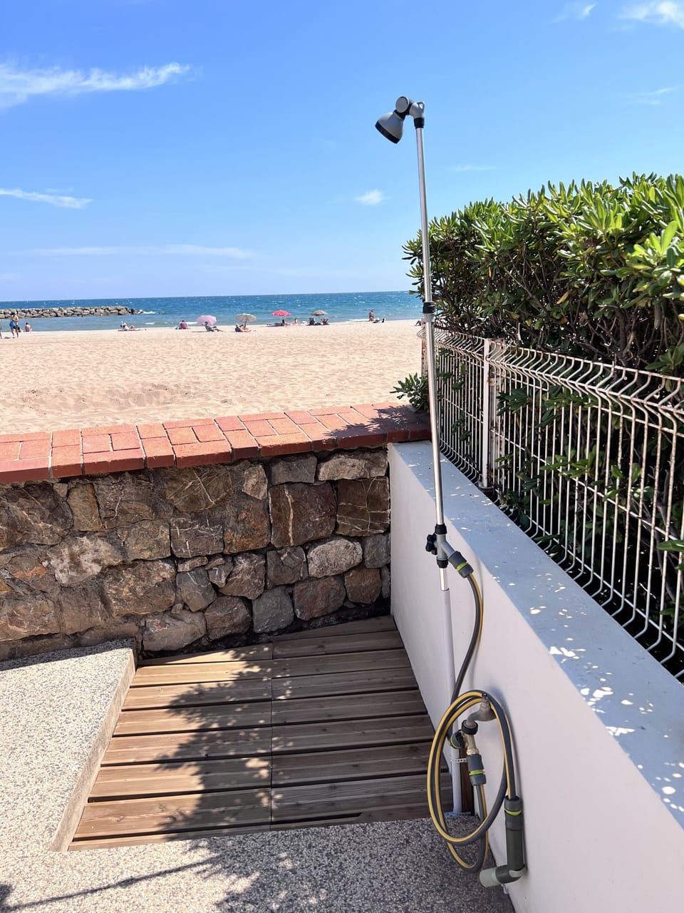 Outdoor shower