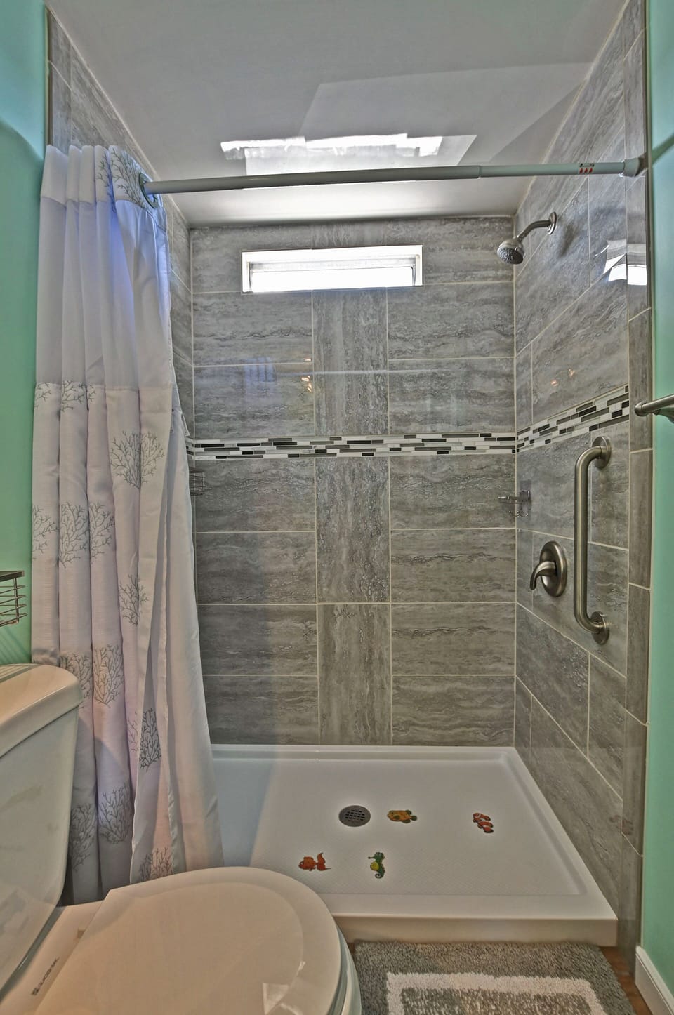 Shared Full Bathroom with Walk-in Shower