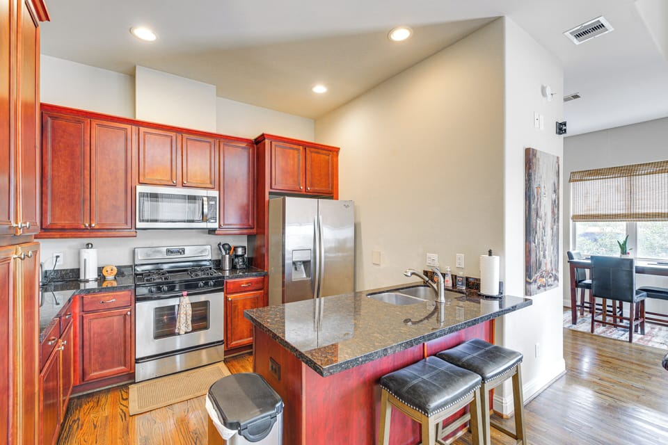 Kitchen | Gated Community | Keyless Entry | Pet Friendly w/ Fee