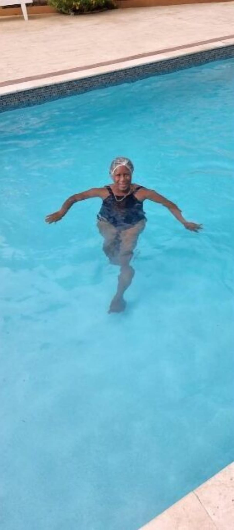 Swim in the pool or.....