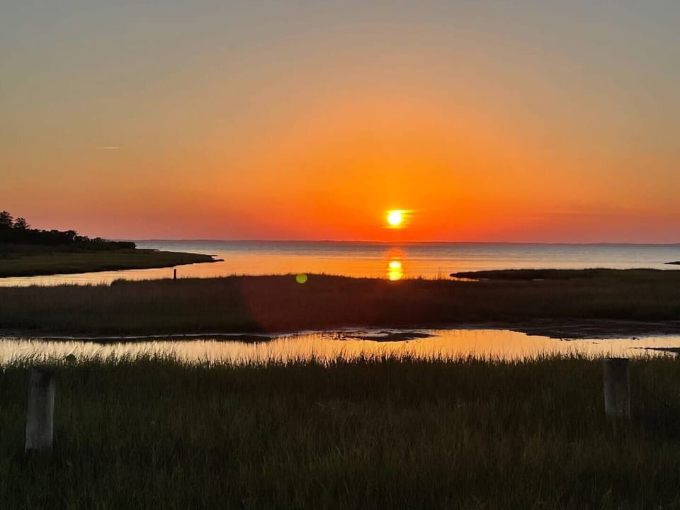 Sunset on Assawoman Bay
