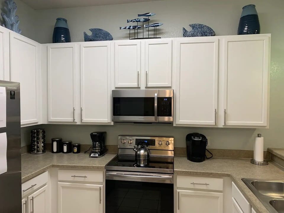 Kitchen with Stainless Steel Appliances