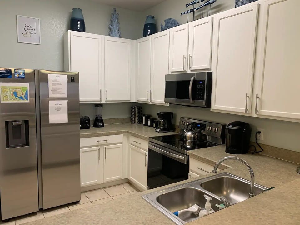Kitchen with Stainless Steel Appliances