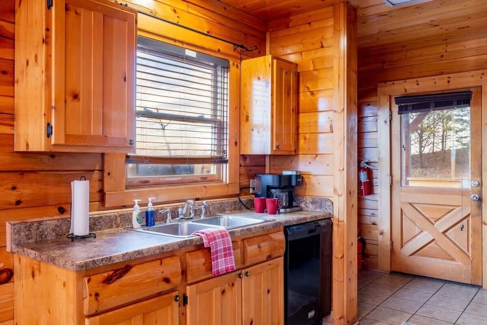 We even have views from the kitchen sink!