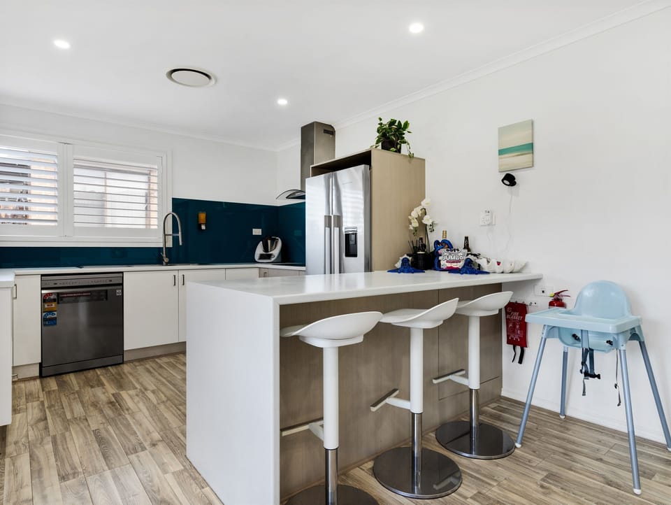 Upstairs kitchen