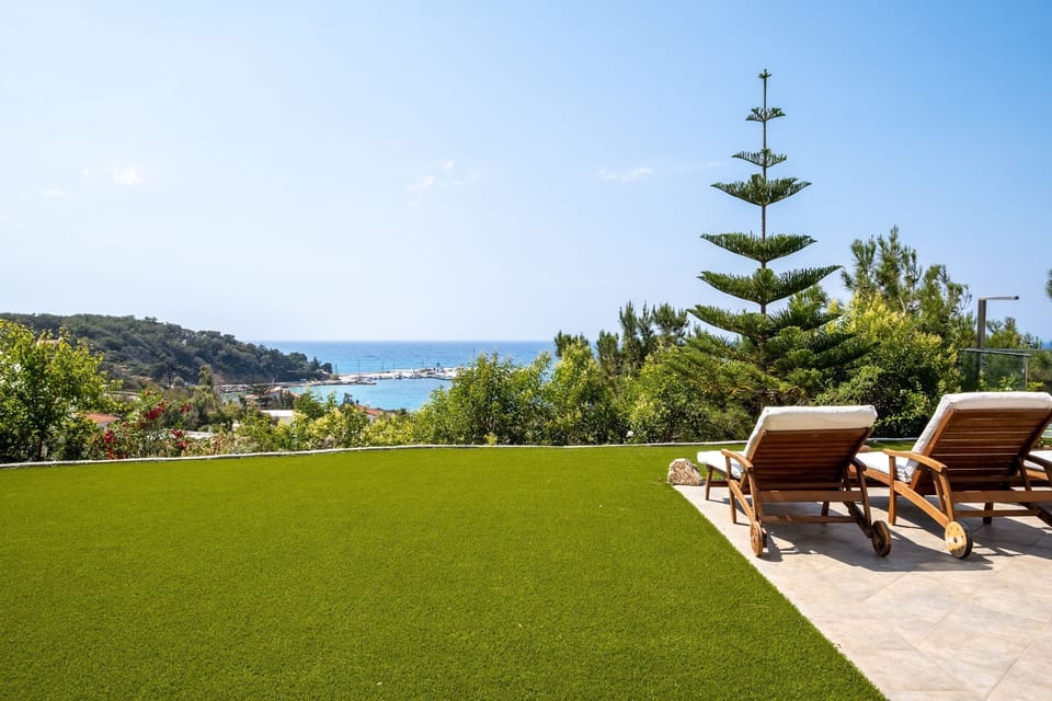 Garden and view