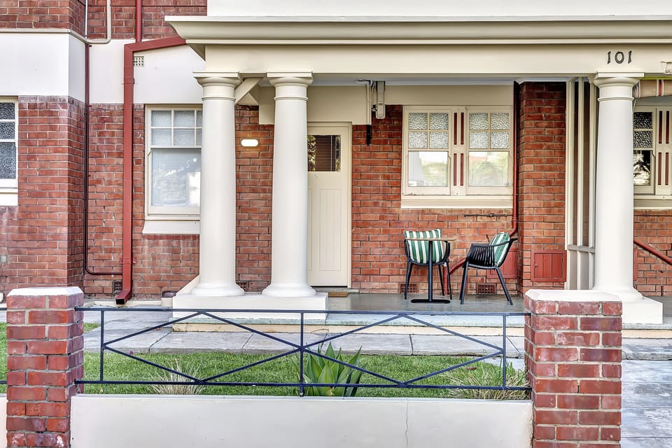 Front of the house