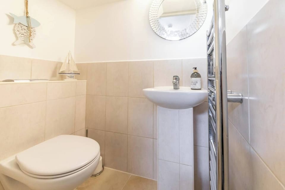 Ground floor cloakroom