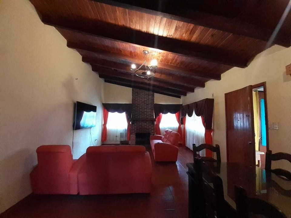 Family Bungalow | Living area | 32-inch LED TV with satellite channels, TV