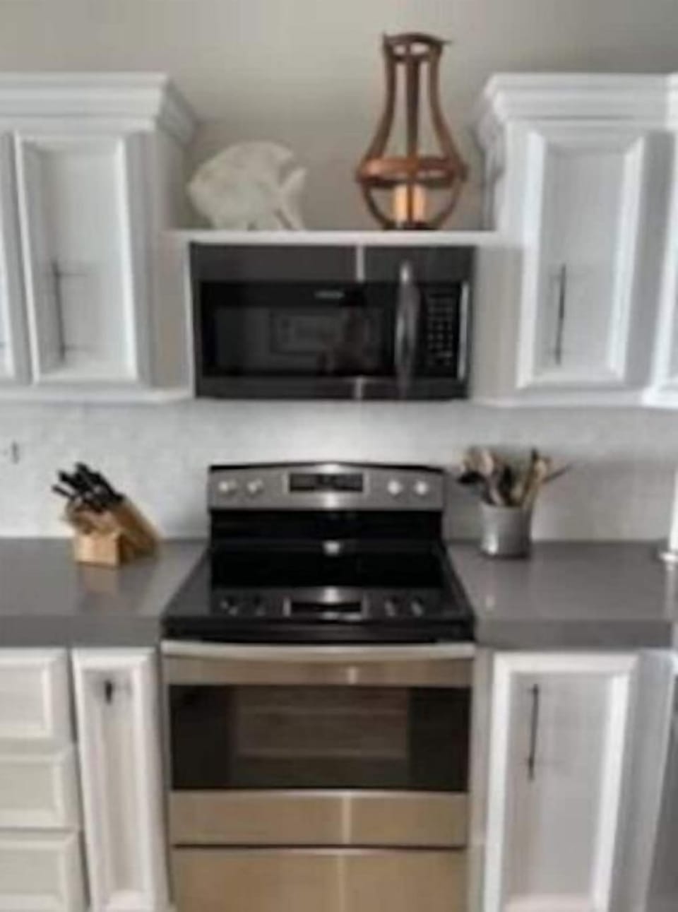 New high end appliances.