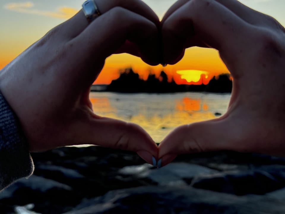 Sunset on the Point