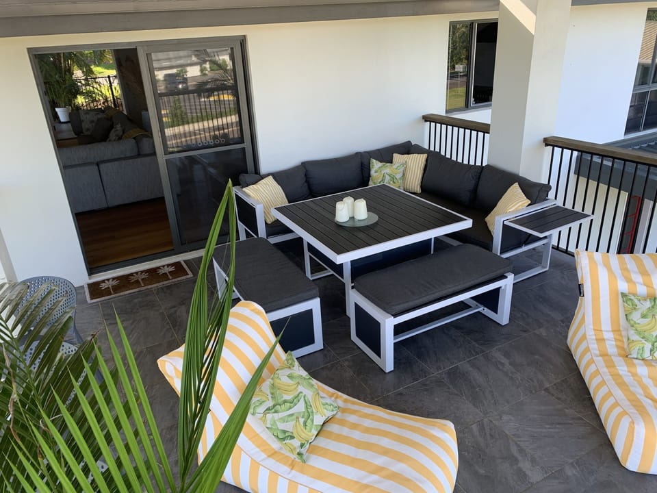 Our Balcony is HUGE!